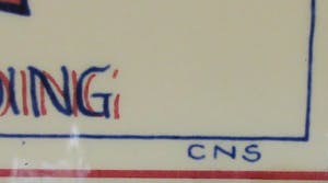 Niet of onleesbaar gesigneerd - Bevrijdingstegel 1945-1985 - 40 bevrijding - gesigneerd CNS kopen? Bied vanaf 10!