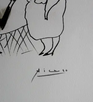 Pablo Picasso - litho uit Le Gout du Bonheur" - 1970 kopen? Bied vanaf 75!