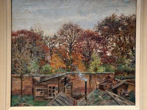 Cornelis Rol - Gezicht op een tuin. kopen? Bied vanaf 75!
