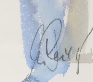 Erika Rauschning - Aquarel, Zonder titel - Ingelijst kopen? Bied vanaf 1!