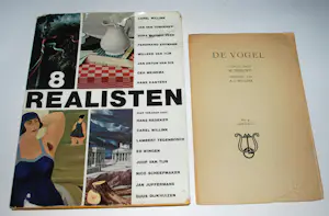 Carel Willink - 8x gesigneerd boek: o.a. Carel én Mathilde Willink & De Vogel (1941) & Het Weten kopen? Bied vanaf 195!