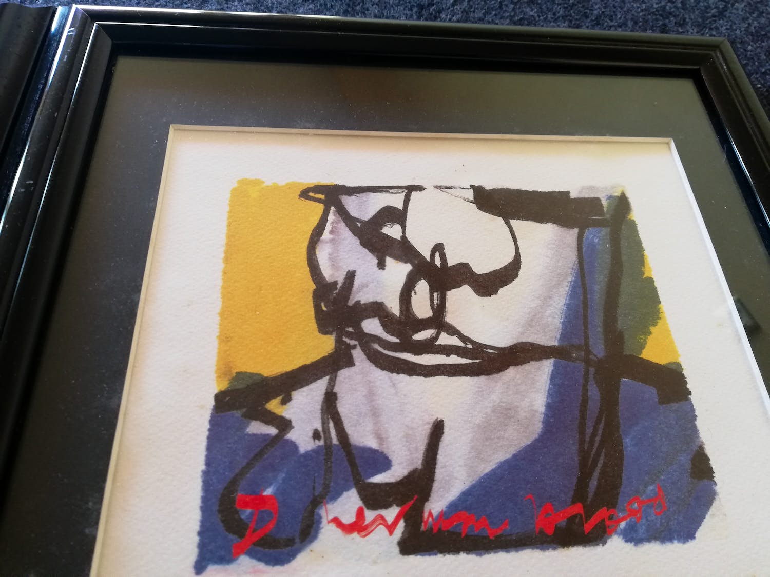 Herman Brood - 2x Gezichten LAAG OPENINGSBOD! verkocht voor € 75!