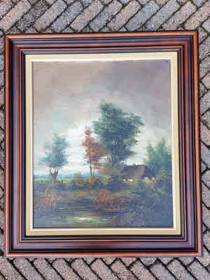 Gerardus Johannes Ernens - Landschap verkocht voor € 55!