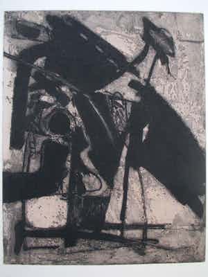 Albert Bitran - Ets "Noir Coupant" verkocht voor € 40!