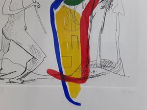 John van 't Slot - Hand ingekleurd,ingel.gesign.20/45 kopen? Bied vanaf 45!