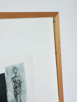 Annette Hoenderdos - Ets, Z.T. - Ingelijst kopen? Bied vanaf 35!