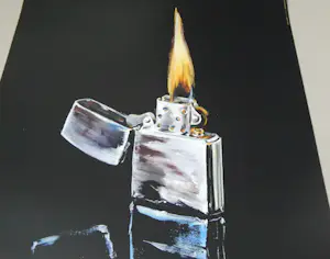 Cornelius Völker - Feuerzeug, Offsetdruck, 2011, handsigniert kopen? Bied vanaf 45!