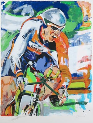 Lou Thissen - Zeefdruk, Erik Dekker - Ingelijst kopen? Bied vanaf 20!