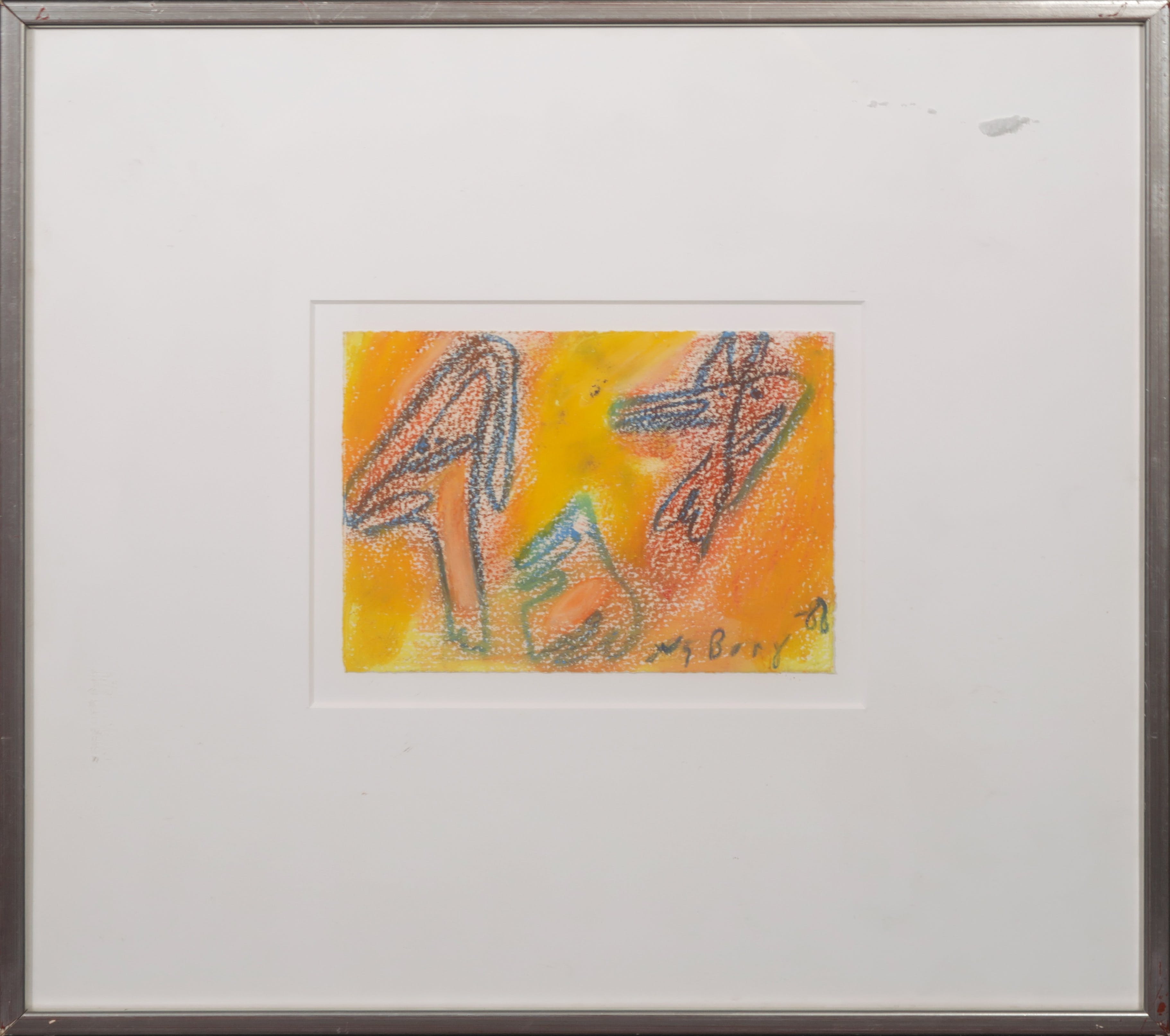 Peter Nyborg - Pasteltekening, Z.T. - Ingelijst kopen? Bied vanaf 1!