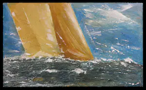 Frauke Klatt - Gemengde techniek op doek, Ocean Run (Groot) kopen? Bied vanaf 200!