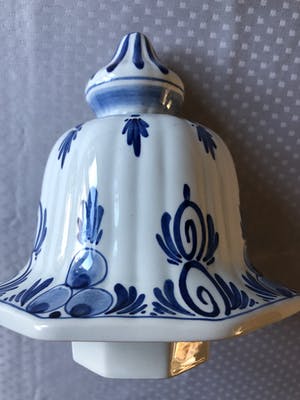 Niet of onleesbaar gesigneerd - Delfts Blauwe dekselpot, dekselvaas kopen? Bied vanaf 1!