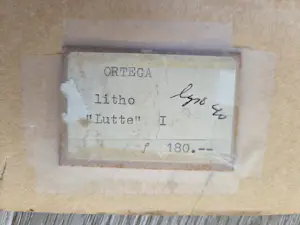 Jose Ortega - Lutte kopen? Bied vanaf 200!