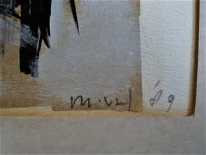 Marion van Harreveld - Galerie Bloemendaal - 1989 - Gemengde Techniek "Opening" gesigneerd kopen? Bied vanaf 10!