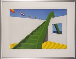 Marinus Fuit - Trap - ingelijst - groot - oplage van 60 kopen? Bied vanaf 50!