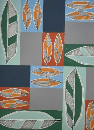 Ton Pape - Gouache - Geometrisch Abstract nr 252 kopen? Bied vanaf 35!