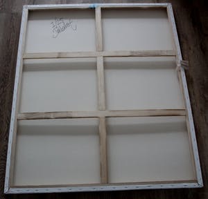 Peter Donkersloot - Peter Donkersloot Acryl en olieverf over print op linnen - Elvis Presley (groot! kopen? Bied vanaf 395!