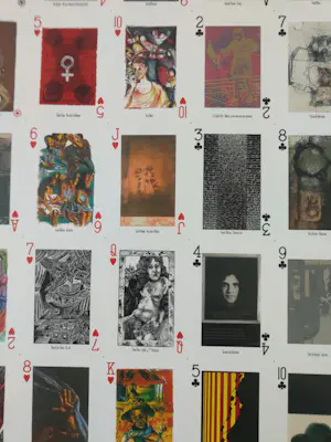 Veerle Rooms - Onuitgesneden kaartspel kopen? Bied vanaf 25!