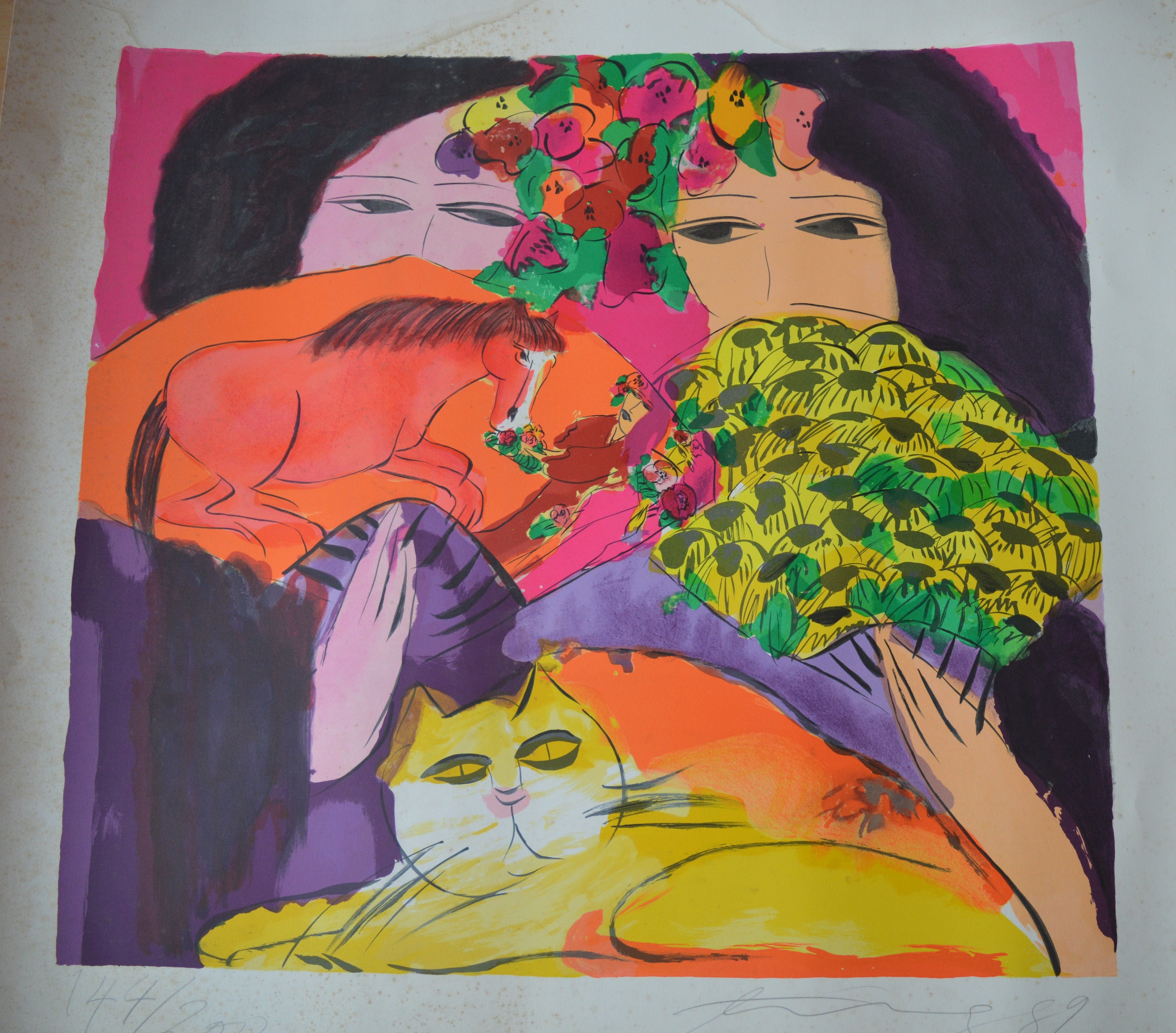 Walasse Ting - Springtime is here. kopen? Bied vanaf 1!