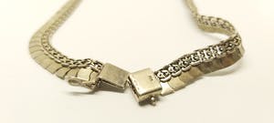 Antieke Zilveren 835 Schakel Collier 46cm lang kopen? Bied vanaf 65!