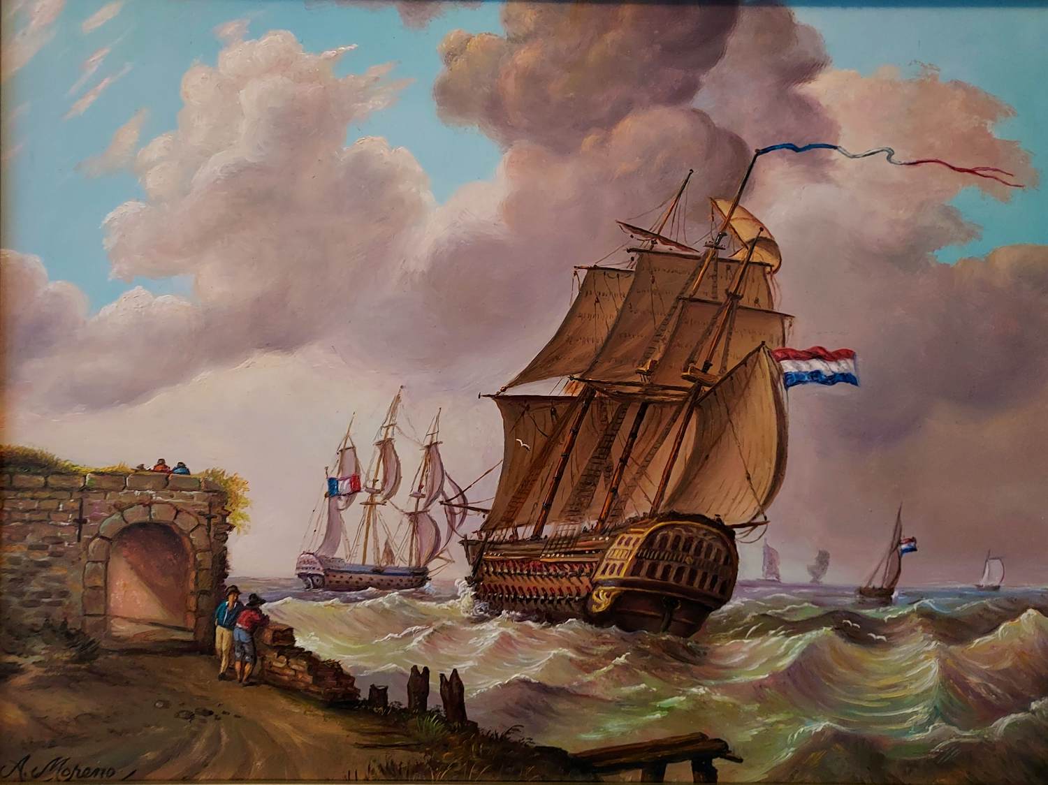 Alfonso Moreno - Historische zeeslag kopen? Bied vanaf 165!