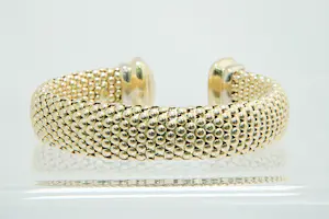 65 - Forse 18 Krt gouden armband - fantasie schakel - ZGAN - met onedele kern kopen? Bied vanaf 1160!