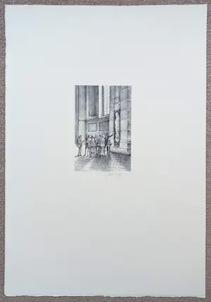 Joop Moesman - Beeldenstorm, litho kopen? Bied vanaf 95!