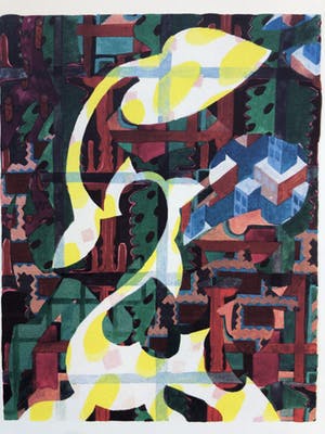 Christie van der Haak - serie van 3 zeefdrukken: Energieen 1,2, & 3 kopen? Bied vanaf 1!