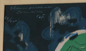 Corneille - Litho, Fleurs Partout - Ingelijst kopen? Bied vanaf 200!