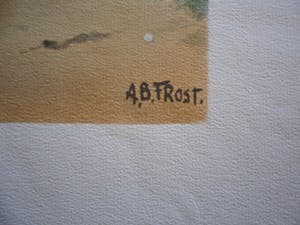 Arthur Burdett Frost - Litho. Titel, Temper, kopen? Bied vanaf 20!