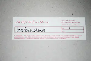 Margriet Smulders - Verbinding - [suikerspinmachine] - ingelijst - nr. 1 kopen? Bied vanaf 150!