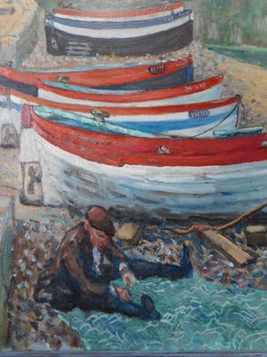 Piet Mulder - BOAT AN NETS - SHERINGHAM kopen? Bied vanaf 275!