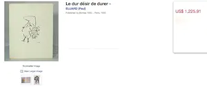 Marc Chagall - Le dur désir de durer,dor Paul Éluard kopen? Bied vanaf 180!