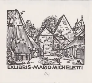Herbert Ott - e.a: Vijf houtsnedes Duitse kunstenaars: Diverse voorstellingen kopen? Bied vanaf 25!