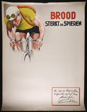 Curiosa - Affiche, Brood sterkt de spieren kopen? Bied vanaf 1!