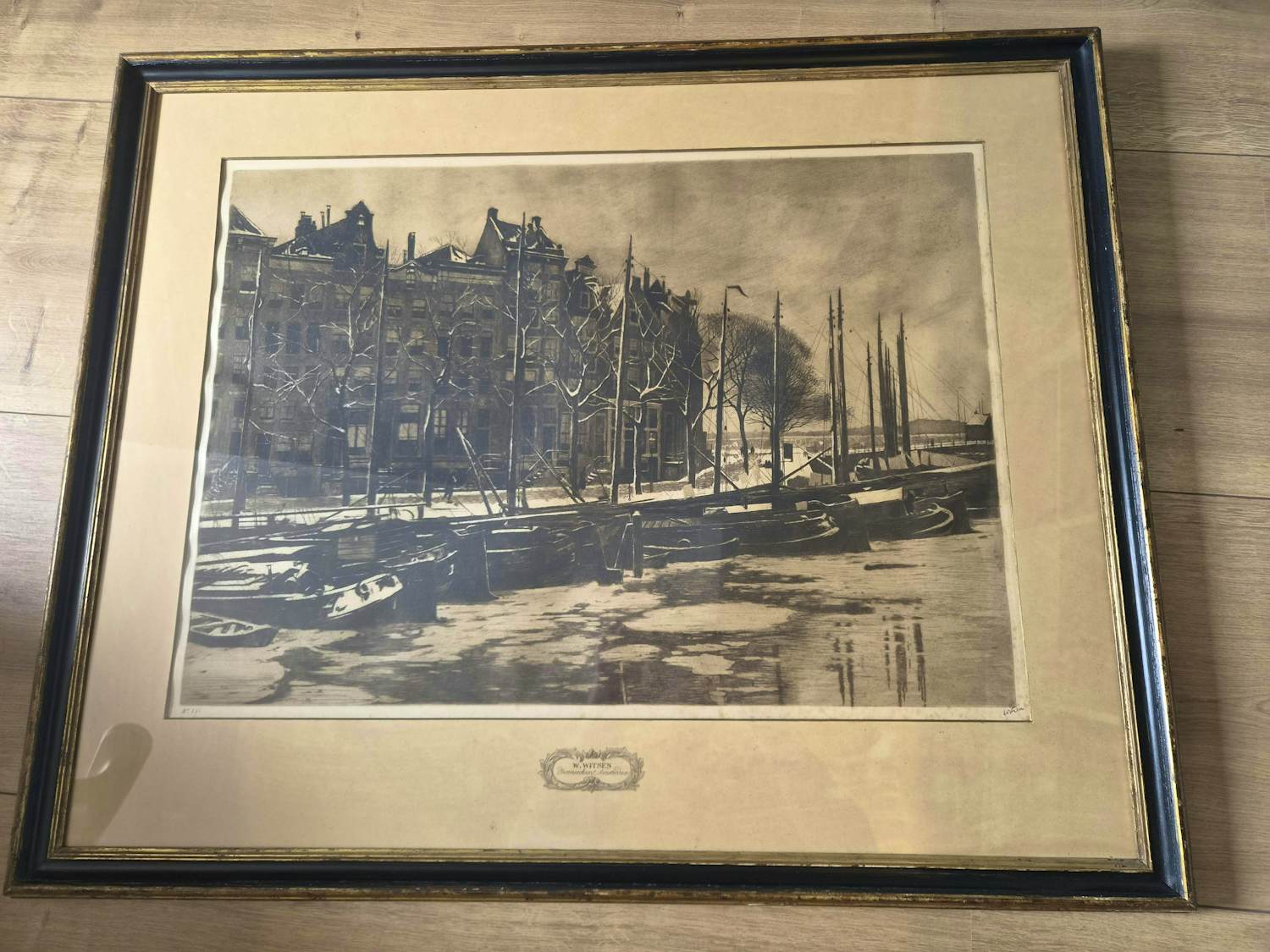 Willem Witsen - Binnenkant Amsterdam kopen? Bied vanaf 400!