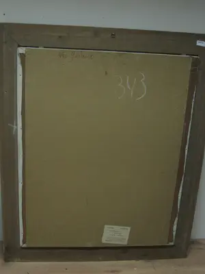 Gonda Wulfse - GROOT omstreeks 1930 geschilderd stilleven- Amsterdamse Joffer - prachtige lijst kopen? Bied vanaf 82!