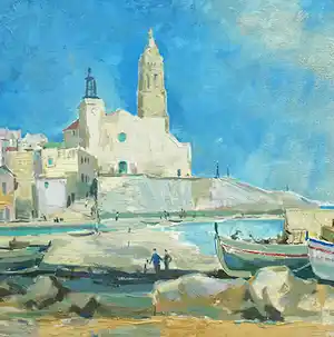 Teun van der Veen - Sitges Beach Barcelona verkauft für € 250!