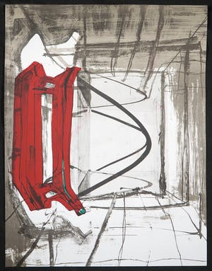 Eva Durlacher - Litho, Het podium is weer open kopen? Bied vanaf 1!