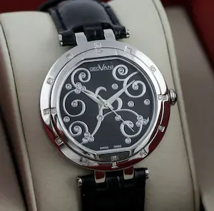 GEOVANI - Swiss Lady's Diamond Watch - SI Kwaliteit - 0,09 karaat kopen? Bied vanaf 250!
