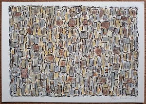 Jan Wolkers - Winterbeelden I, zeefdruk kopen? Bied vanaf 200!