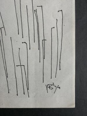 Henk van Bottenburg - Abstract. Staande figuren. kopen? Bied vanaf 29!