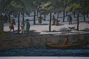 Jan Luyken - Westerkerk Amsterdam - Ets in kleur (ca. 1700) kopen? Bied vanaf 150!