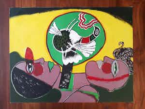 Corneille - Le reve a l'oiseau verkocht voor € 175!