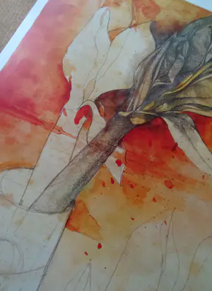 Bruno Bruni - Bruno Bruni - " AMARYLLIS II " - Kleuren Offset-lithografie - handgesigneerd kopen? Bied vanaf 50!