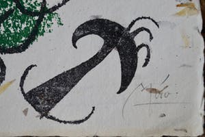 Joan Miro - onbekend kopen? Bied vanaf 1!