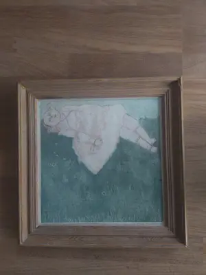 Marijke Raaijmakers - Polline in het gras - ze lag in haar tuintje en sliep, toen... kopen? Bied vanaf 20!