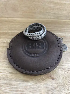 Zilveren Boeddha To Boeddha ring, tweedelig kopen? Bied vanaf 65!