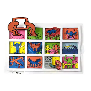 Keith Haring - 3D Pop Up Book - Altarpiece Edition kaufen? Bieten Sie von 350!