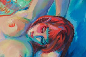 Freek van den Berg - Olieverf op doek, Le Livre (Groot) kopen? Bied vanaf 1000!