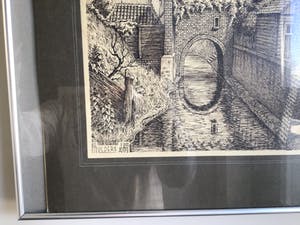 Niet of onleesbaar gesigneerd - Stads gezicht kopen? Bied vanaf 1!